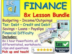 FINANCE, MONEY and FINANCIAL EDUCATION