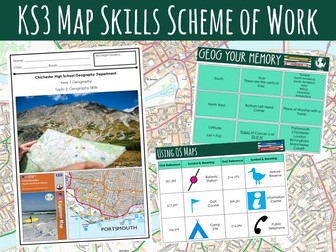 KS3 Map Skills Scheme of Work