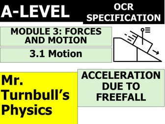 Acceleration due to Freefall (OCR A-Level Physics)