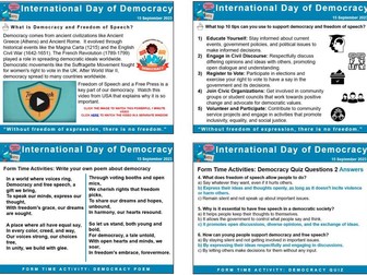 Assembly: UN International Day of Democracy 2023