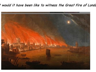 Year 2 - Great Fire of London English Unit - week 1