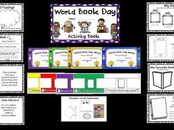 world book day activity booklet teaching resources