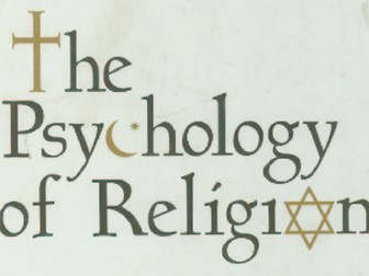 Revision Notes on Psychology of Religion (A Level Religious Studies)