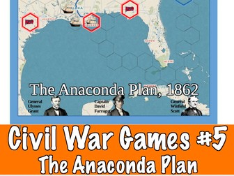 Civil War Board Games #5 The Anaconda Plan