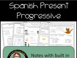 Present Progressive in Spanish, Activities