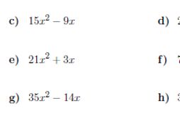 Factorising into single brackets worksheets (with answers)