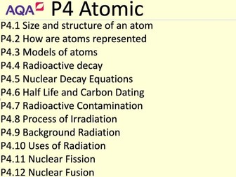 P4.4 Radioactive Decay