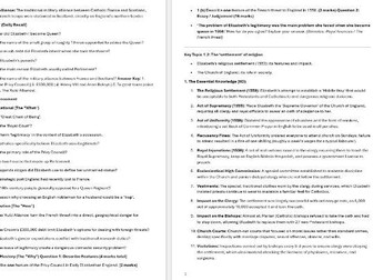 Edexcel GCSE History: Early Elizabethan England (1558–88) Complete Mastery Pack