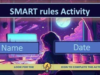 SMART Online Safety Rules Activity and Quiz | Digital Literacy | KS1–KS2 / SEN
