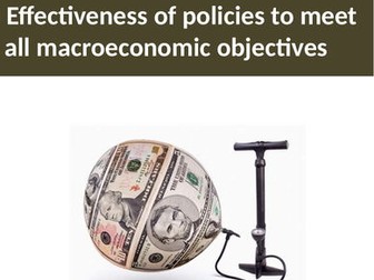 Cambridge A Level Economics-10.3Effectiveness of policy options to meet all macroeconomic objectives