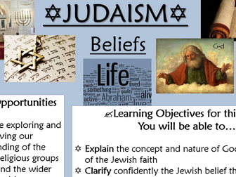 RE GCSE AQA Judaism Beliefs - L1 Intro and the Nature of God part 1
