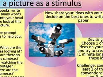 Eduqas GCSE Drama Component 1 Scheme of Learning (whole term)