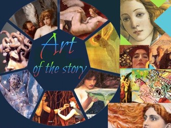 ART + MYTH + LITERATURE = Show + Test - 312 Slides Art History