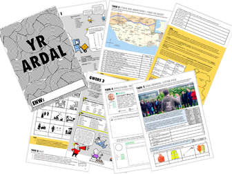 Llyfryn ‘Yr Ardal’ (CA3) / ‘The Area’ Booklet (KS3)