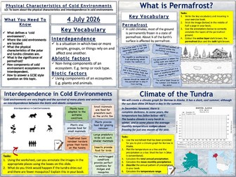 Cold Environments: Physical Characteristics of Cold Environments