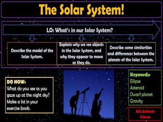 The Solar System KS3 Activate Science