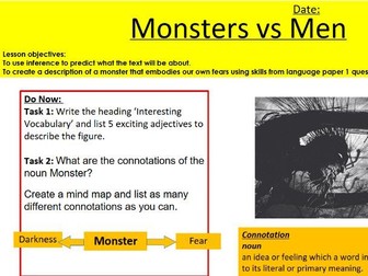 A Monster Calls Full Scheme Of Work