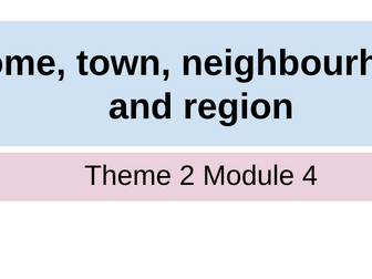 AQA French Home Town and Region