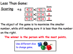 Less Than Game
