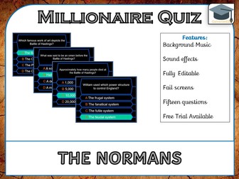 Millionaire Quiz! (Norman Edition)