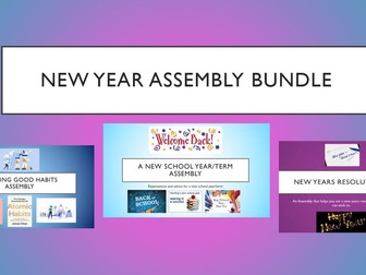 New Year Assembly Bundle