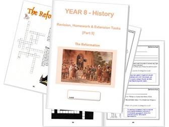 Reformation Homework Booklet