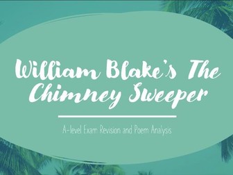 William Blake: The Chimney Sweeper presentation and analysis