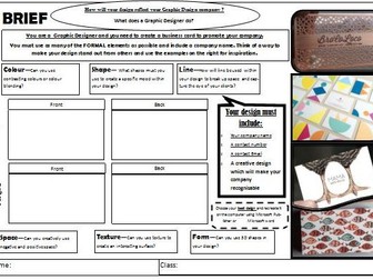 Business Card - Design Brief