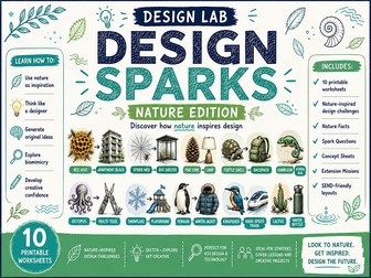 Design Sparks: 10 Nature Inspired DT Challenges