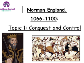 Norman Conquest AQA GCSE History Full SOW