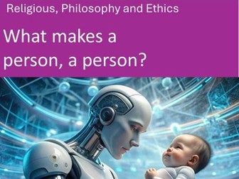 KS3 RE Personhood Unit