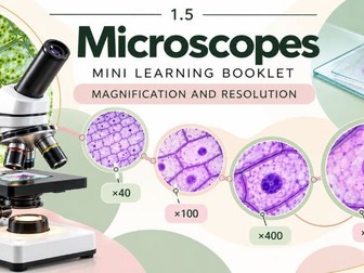 Magnification and Resolution: GCSE Biology Booklet + PowerPoint (FREE)