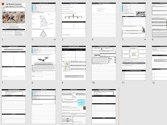 GCSE Anglo Saxon & Normans - Revision Booklet