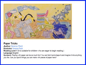 Can you spot it? Paper tricks and origami - Reading Level 1