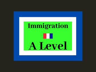 Immigration French A level