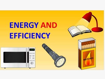 Energy and efficiency