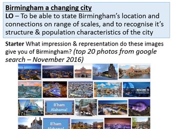 Birmingham location and land use