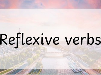 Reflexive Verbs - French