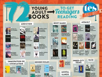 72 young adult books to get teenagers reading