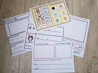 All about me fact file