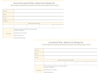 Curriculum for Wales | Medium-Term Planning | Primary Bundle - English