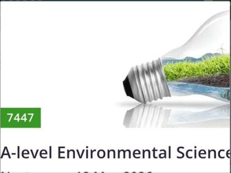 AQA Environmental Science 3.5.1 Agriculture
