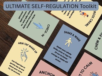 Ultimate self-regulation toolkit- 52 ideas