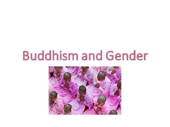 OCR A2 Buddhism and Gender