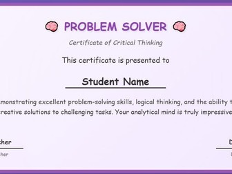 5 Colorful Classroom Achievement Certificates