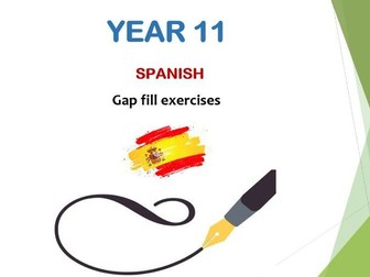 Spanish GCSE & IGCSE Grammar Gap fills