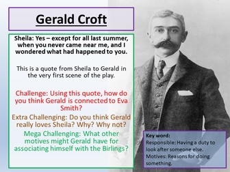 An Inspector Calls - Gerald Croft