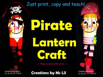 Pirate Craft ::  Pirate Activities  ::  Fine Motor crafts