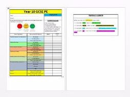 ocr gcse pe coursework marking grid