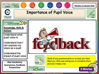 Importance of Pupil Voice - Careers